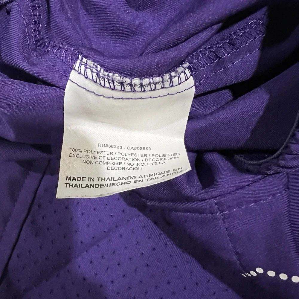 Y2K Nike Air Jordan Franklin Street Basketball Shorts Men's sz M Purple 508111